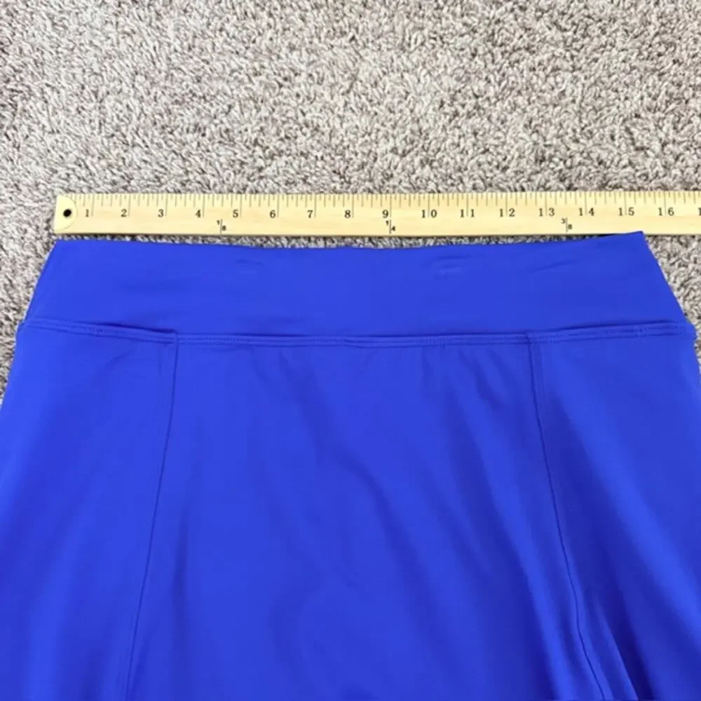 Dona Jo Skort 3 Royal Blue Knee Length Athletic Athleisure Golf Women's XL‎